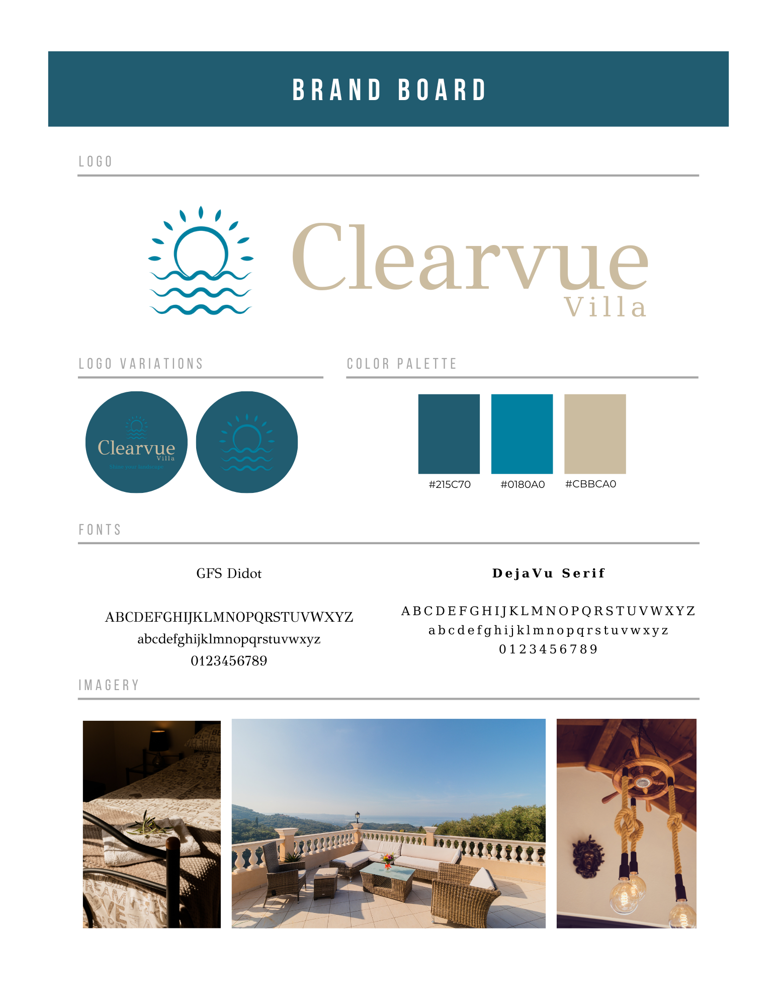 Clearvue Brand Board